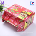 Caja de empaquetado de la fruta acanalada de alta calidad al por mayor de los fabricantes chinos